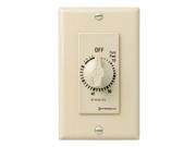Intermatic Spring Wound Wall Switch Timer with Hold 60 Minute Ivory