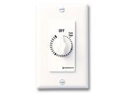 Spring Wound Timer White Timing Range 0 to 6 hr. 20 Max. Amps @ 125VAC