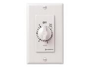 Spring Wound Timer White Timing Range 0 to 6 hr. 20 Max. Amps @ 125VAC