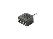 Steren 251 134 2 Female 3.5mm Jack to Male 2.5mm Stereo Plug Adapter
