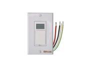 Woods 59018 In Wall 7 Day Digital Programmable Timer
