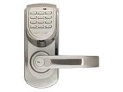 LockState LS 6600 R S Keyless Digital Door Lock Right Silver