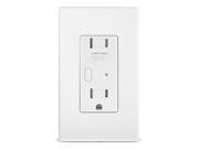 OutletLinc Dimmer INSTEON Remote Control Outlet Dual Band White