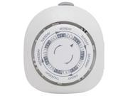GE 15151 Indoor 7 Day Mechanical Vacation Timer 1 Outlet