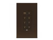 INSTEON Keypad Dimmer 8 Button Brown 2334 227