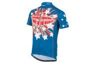 Pearl Izumi 2013 Men s Elite LTD Short Sleeve Cycling Jersey 11121371 Love True Blue S M