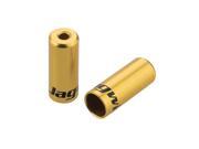 Jagwire Single Bicycle Ferrules Cable Tips Kit 4.0mm Gold