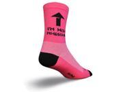 SockGuy Crew 6in Awesome Cycling Running Socks L XL