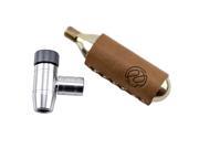 Portland Design Works Shiny Object Bicycle co2 Inflator w Leather Sleeve 001