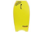 Wave Rebel Hawaii 42 Inch Body Board Yellow 42 Inches