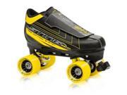 Roller Derby Men s Sting 5500 Quad Skates U770 Black Yellow 9