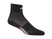 Louis Garneau 2017 Mid Versis Cycling Running Socks 3 Pack 1085054 Black L XL