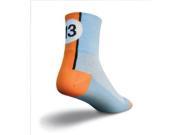 SockGuy Classic 3in Lucky 13 Cycling Running Socks Lucky 13 S M