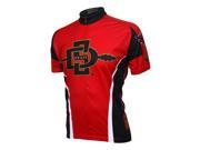 Adrenaline Promotions San Diego State University Aztec Warrior Cycling Jersey San Diego State University Aztec Warrior