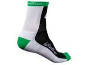 Bellwether 2016 Pave Cycling Socks 9208 Black Green White S M