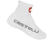 Castelli 2015 16 Lycra Cycling Shoecover S10534 White S