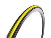 Vittoria Rubino Pro Slick III Folding Clincher Road Bicycle Tire Black Yellow Black 700 x 23