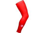 Castelli 2015 16 Lycra Cycling Leg Warmer Red O8070 023 M