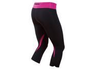 Pearl Izumi 2014 15 Women s Run Fly 3QTR Tight 12211406 Black Raspberry Rose L