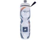 Polar Bottle Sport Insulated 24 oz Water Bottle Carbon Fiber Orange
