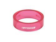 FSA Polycarbonate Bicycle Headset Spacers 1 1 8in x 10mm 10 Count Pink