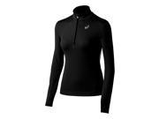 Asics 2014 15 Women s Thermal XP 1 2 Zip Top WR2186 Black M