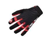 Castelli 2016 17 CW 6.0 Cross Full Finger Winter Cycling Gloves K11539 black red XL