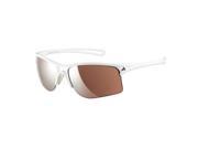 Adidas Raylor S Sunglasses A405 shiny white LST active silver