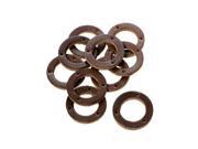 Brooks Bicycle Handlebar Grip Leather Rings 10 pieces Antique Brown