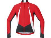 Gore Bike Wear 2015 16 Men s Oxygen Windstopper Long Sleeve Cycling Jersey SWOXLM Red Black S