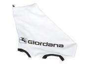 Giordana 2017 18 Lycra Cycling Shoe Cover with Zipper White GI LYSC SOLI WHIT L