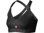 Castelli 2017 Women s Rosso Corsa Support Base Layer Cycling Bra A13077 black M
