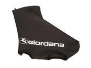 Giordana 2017 18 Lycra Cycling Shoe Cover with Zipper Black GI LYSC SOLI BLCK M
