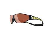 Adidas Tycane Pro L Polarized Sunglasses A189 Matte Black Lab Lime