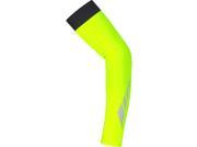 Gore Bike Wear 2015 16 Unisex Visibility Thermo Arm Warmers ATVISA Neon Yellow S