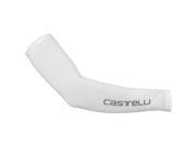 Castelli 2016 Chill Triathlon Cycling Running Arm Sleeve T14115 white S M