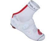 Castelli 2016 Belgian 4 Cycling Bootie Shoecover S14544 White Red 2XL