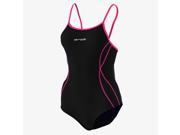 Orca 2014 Women s Core One Piece String Back Swim Suit AVS6 Black Merengue XL 16