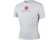 Castelli 2013 Uno Plasma T Short Sleeve Cycling Base Layer A10086 White S