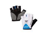 Giordana 2015 Men s EXO Cycling Gloves gi s3 glov exol White with Blue accents S