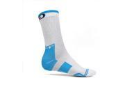 Giordana 2015 EXO Compression Tall Cuff Cycling Socks GI S3 SOCK EXTC White Cyan M