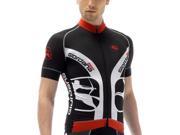 Giordana 2012 Men s FormaRed Carbon Trade Custom Short Sleeve Cycling Jersey GI S2 SSFR TRAD Black White Red XL