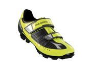 Diadora Men s X Phantom Mountain Biking Shoe 159093 C3444 Black Yellow Fluo White 41