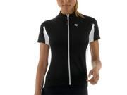 Giordana 2012 Women s Fusion Short Sleeve Cycling Jersey GI S2 WSSJ FUSI Black White L