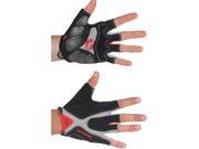 Giordana 2015 Targa Short Finger Cycling Gloves GI S2 GLOV TARG Black with red accents S