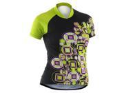 Giordana 2014 Women s Pop Arts Short Sleeve Cycling Jersey gi s4 wssj popp POP Black Green Purple M