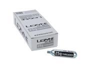 Lezyne 25g Threaded CO2 Bicycle Tire Inflation Cartridges 20 Pack 1 C2 CRTDG V125