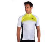 Hincapie 2014 15 Men s Performer One Cycling Jersey R110M14 White Lime M