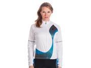 Hincapie 2013 14 Women s Revolve Long Sleeve Cycling Jersey R132W13 White Ocean S