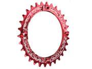 Race Face CX Single Speed Narrow Wide Mountain Bicycle Chainring 32T 64 104mm BCD Red